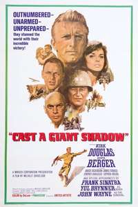 Cast a Giant Shadow - Posters