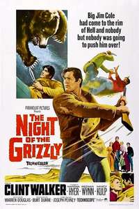 The Night of the Grizzly - Posters