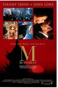 M. Butterfly - Poster