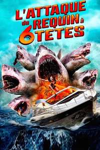 6-Headed Shark Attack - Poster