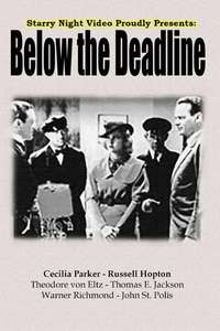 Below the Deadline - Poster