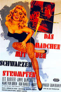 The Girl in Black Stockings - Posters