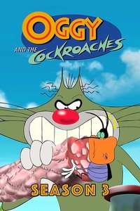 Oggy and the Cockroaches - Poster