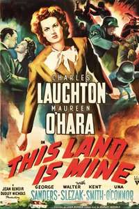 This Land Is Mine - Poster