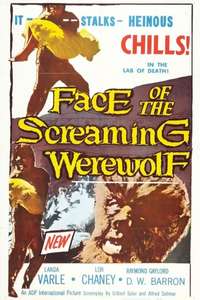 Face of the Screaming Werewolf - Poster