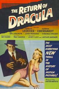 The Return of Dracula - Poster