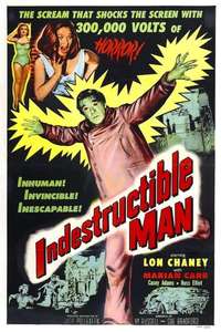 Indestructible Man - Posters