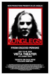 Longlegs - Posters