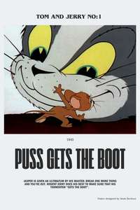 Puss Gets the Boot - Posters