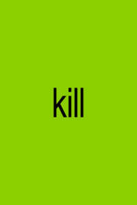 Kill - Posters