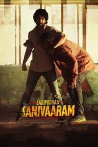 Saripodhaa Sanivaaram - Posters