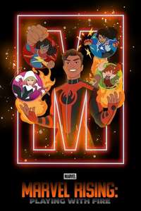 Marvel Rising: Playing with Fire - Posters