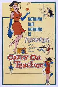 Carry On Teacher - Posters
