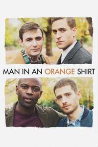 Man in an Orange Shirt - Posters