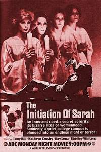 The Initiation of Sarah - Posters
