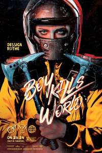 Boy Kills World - Posters