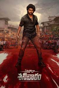 Saripodhaa Sanivaaram - Posters