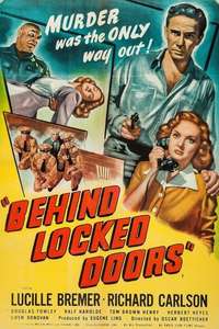 Behind Locked Doors - Posters