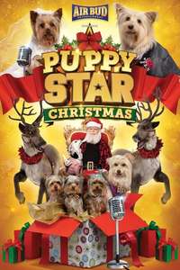 Puppy Star Christmas - Posters