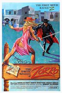 The Erotic Adventures of Zorro - Posters