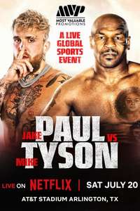 Jake Paul vs. Mike Tyson - Posters