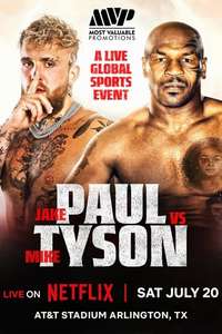 Jake Paul vs. Mike Tyson - Posters