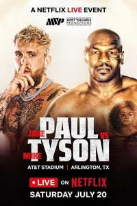 Jake Paul vs. Mike Tyson - Posters