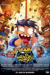 Si Juki the Movie: Harta Pulau Monyet - Posters