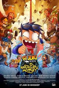 Si Juki the Movie: Harta Pulau Monyet - Posters