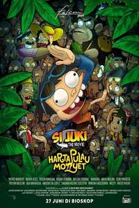 Si Juki the Movie: Harta Pulau Monyet - Posters