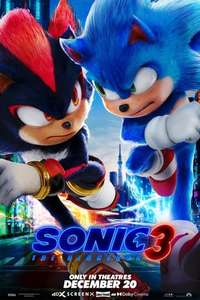 Sonic the Hedgehog 3 - Posters