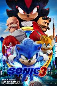 Sonic the Hedgehog 3 - Posters
