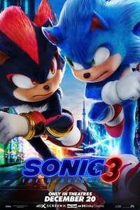 Sonic the Hedgehog 3 - Posters