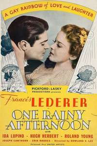 One Rainy Afternoon - Posters