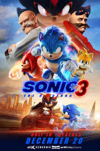 Sonic the Hedgehog 3 - Posters