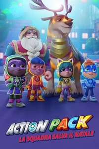 The Action Pack Saves Christmas - Posters