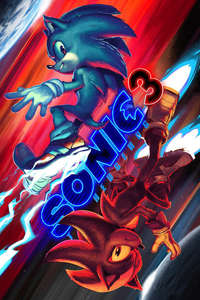 Sonic the Hedgehog 3 - Posters