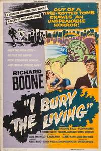 I Bury the Living - Posters