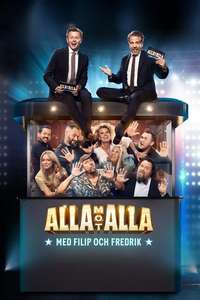 Alla mot alla med Filip och Fredrik - Posters