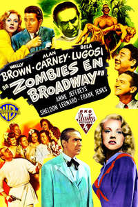 Zombies on Broadway - Posters