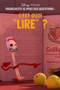 Forky Asks a Question: What Is Reading? - Posters