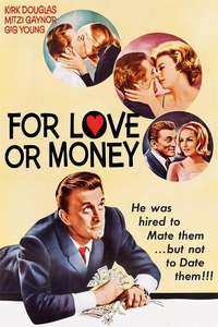 For Love or Money - Posters