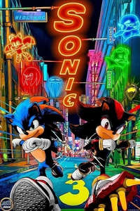 Sonic the Hedgehog 3 - Posters