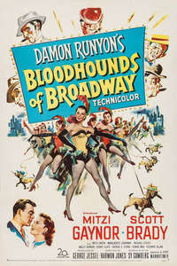 Bloodhounds of Broadway - Posters