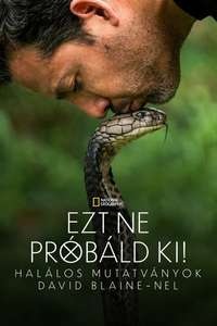 David Blaine Do Not Attempt - Posters