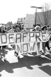 Deaf President Now! - Posters
