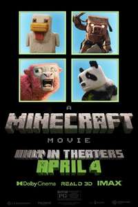 A Minecraft Movie - Posters