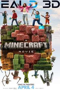 A Minecraft Movie - Posters