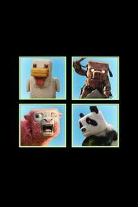 A Minecraft Movie - Posters