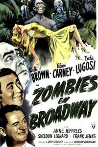 Zombies on Broadway - Posters